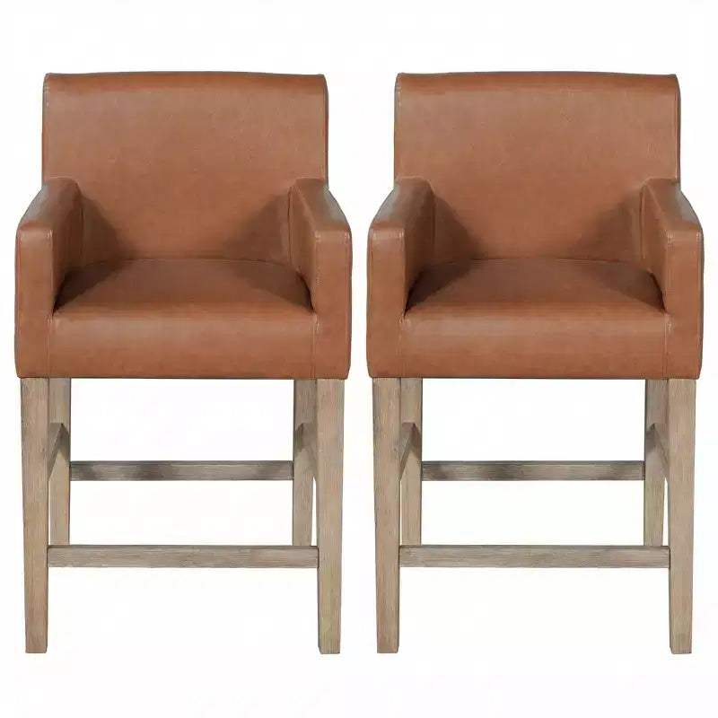 Tabourets de comptoir en bois contemporains