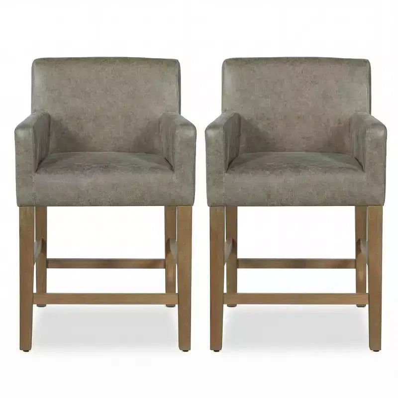 Tabourets de comptoir en bois contemporains