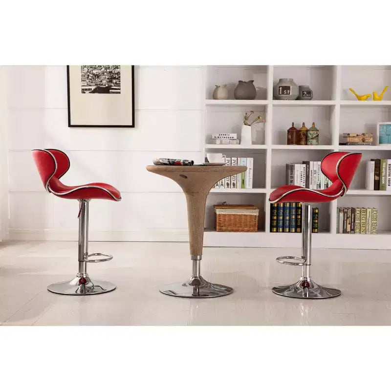 Tabouret de bar pivotant et réglable