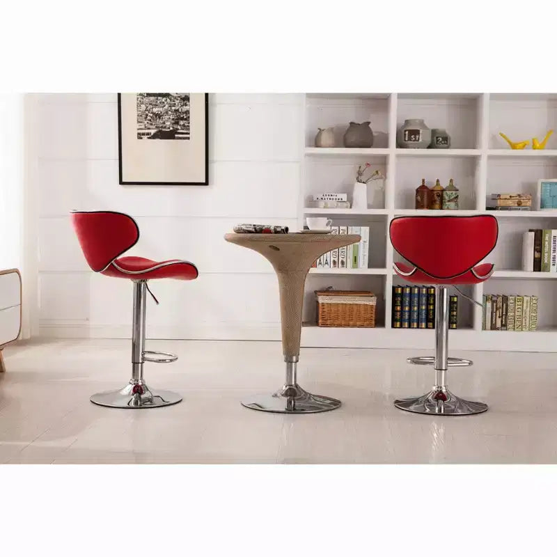 Tabouret de bar pivotant et réglable