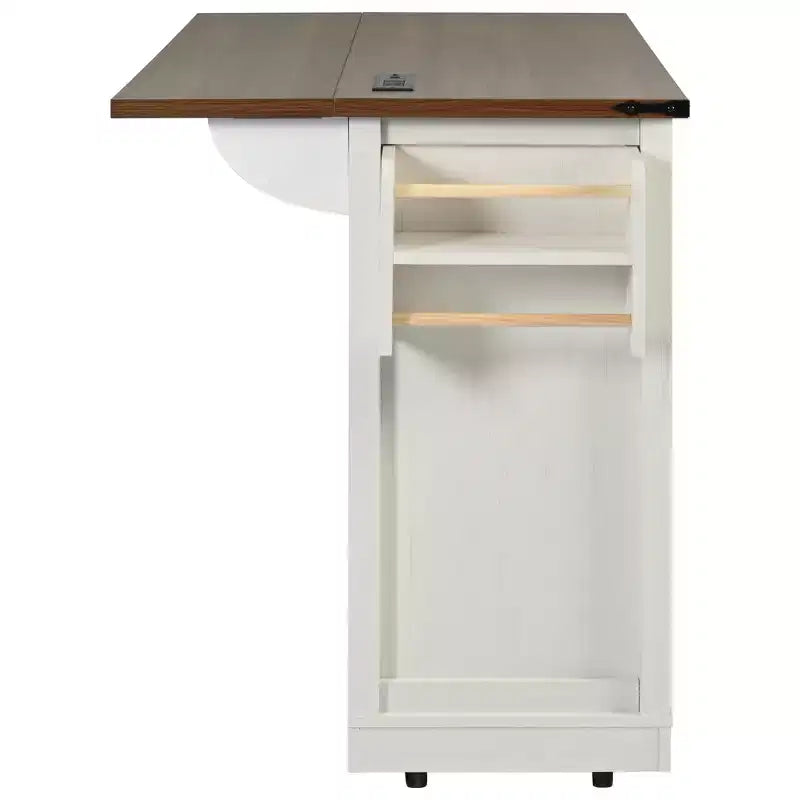 Îlot de cuisine roulant