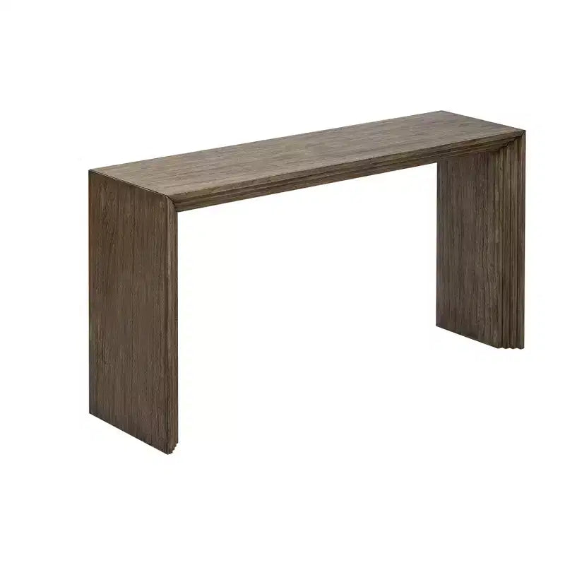Console moderne en bois massif