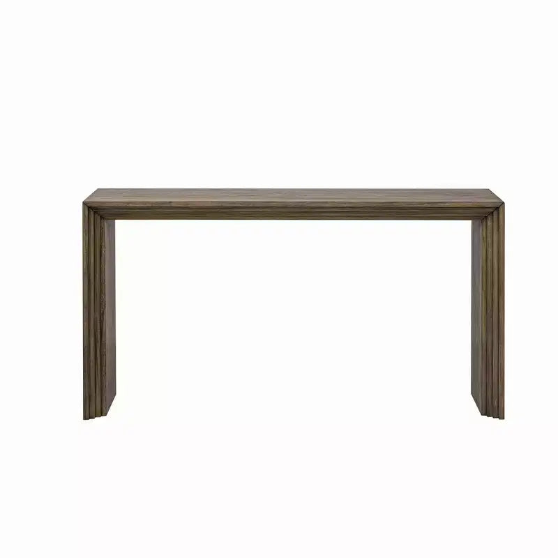 Console moderne en bois massif
