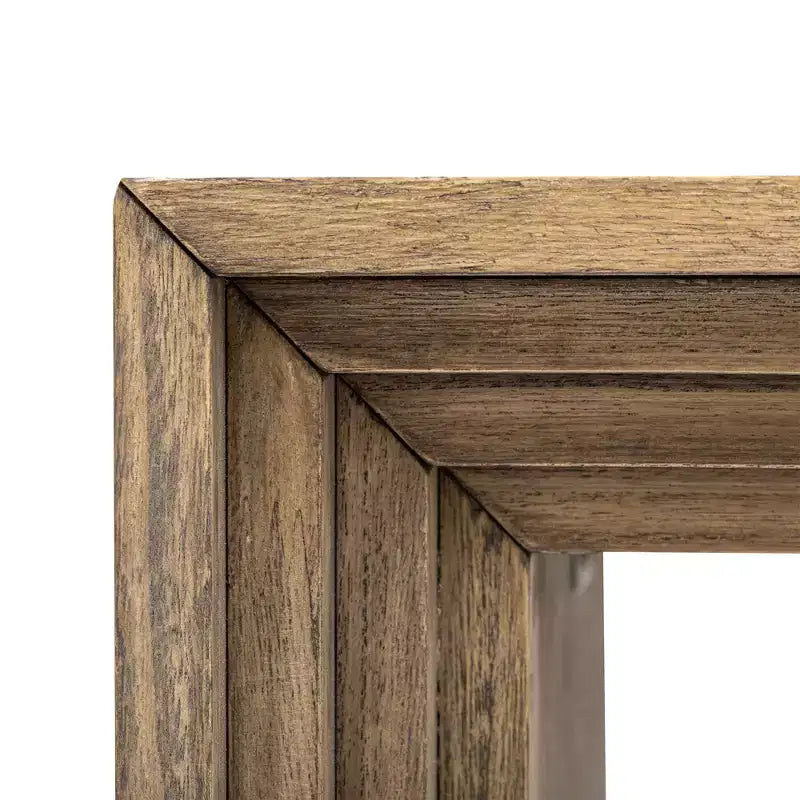 Console moderne en bois massif