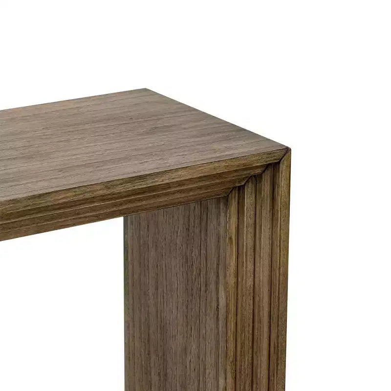 Console moderne en bois massif
