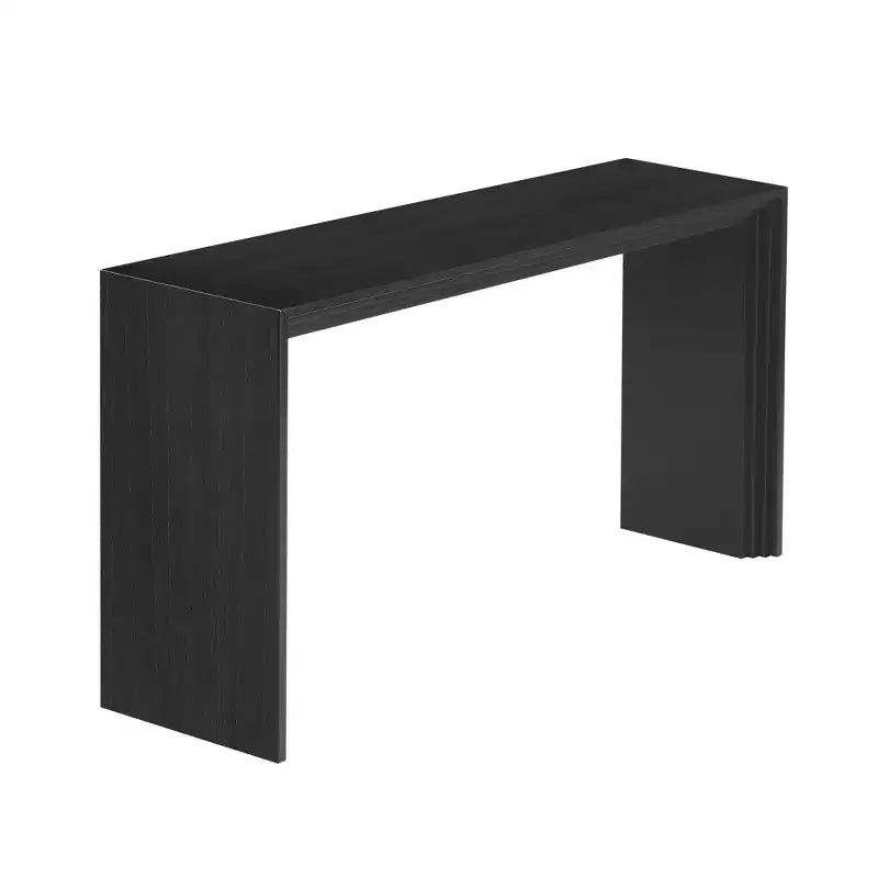 Console moderne en bois massif