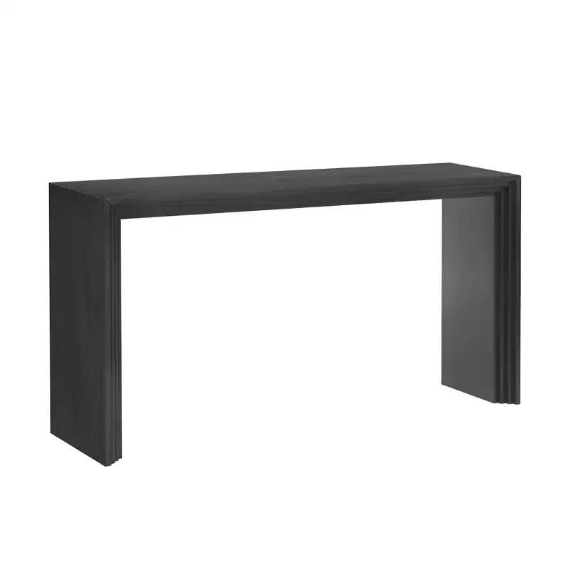 Console moderne en bois massif