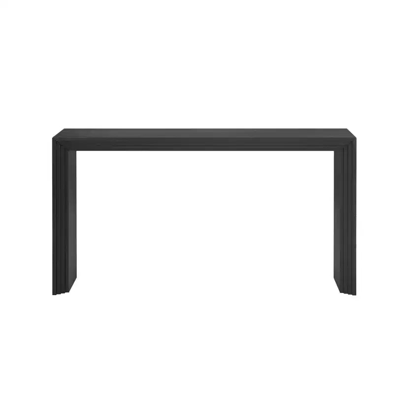 Console moderne en bois massif
