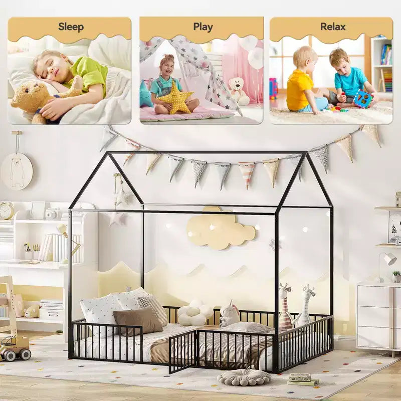 Lit cabane pour enfants