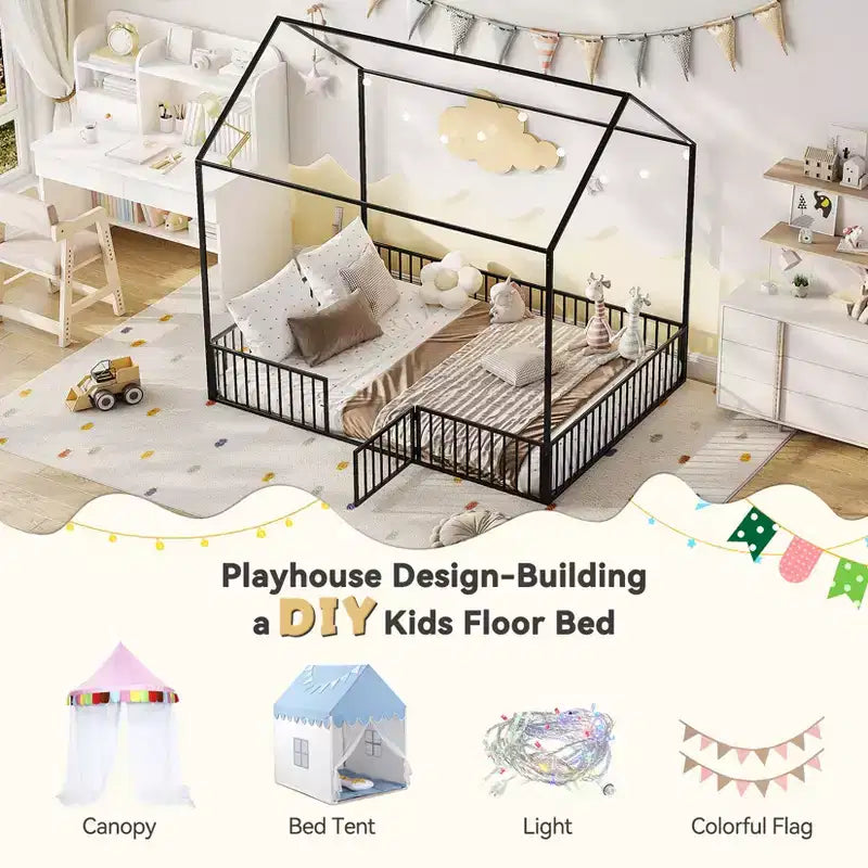 Lit cabane pour enfants