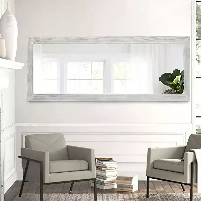 Miroir sur pied moderne