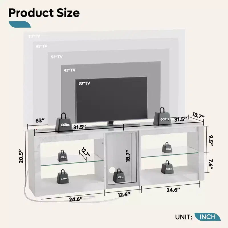 Meuble TV LED