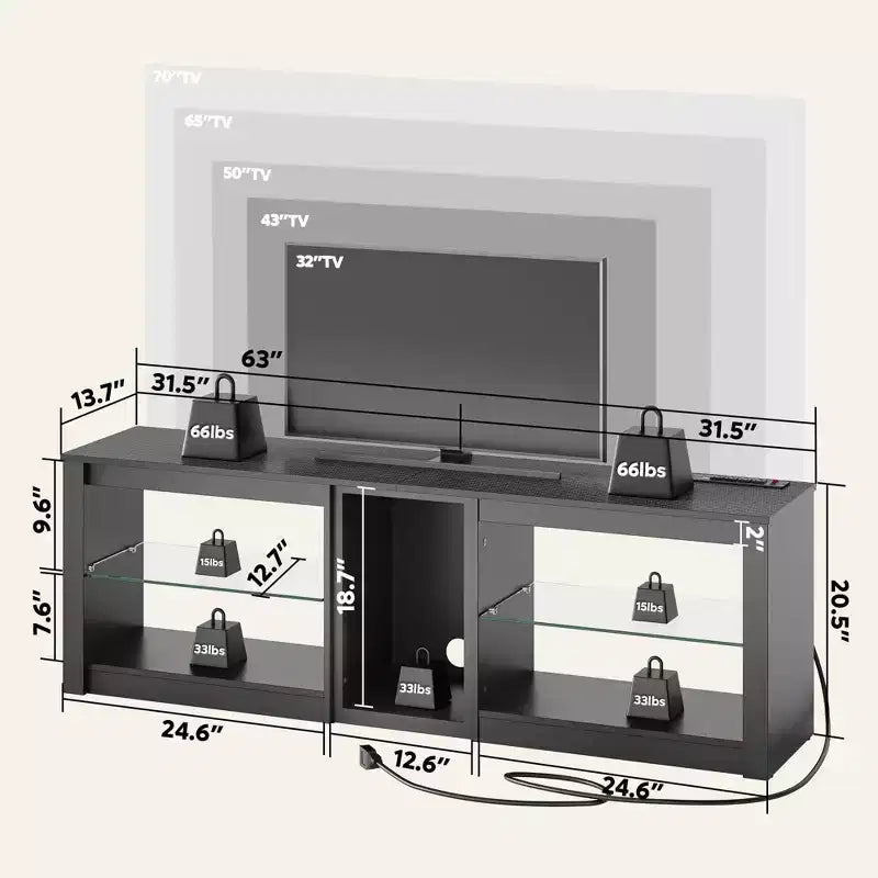 Meuble TV LED