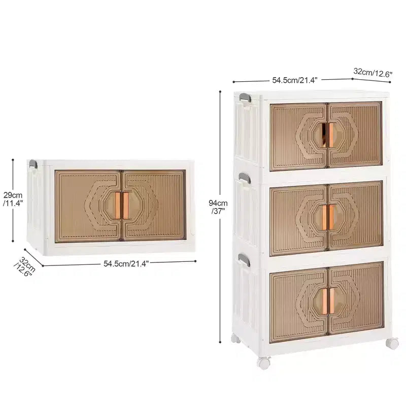 Bacs de rangement empilables