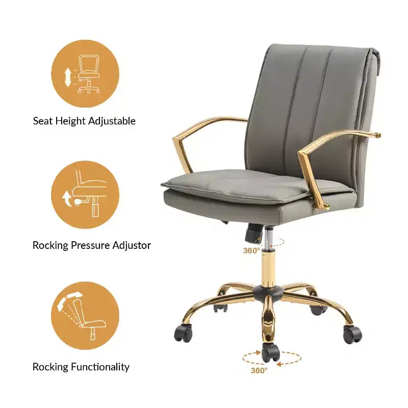 Chaise de bureau réglable en hauteur