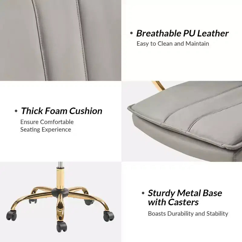 Chaise de bureau réglable en hauteur