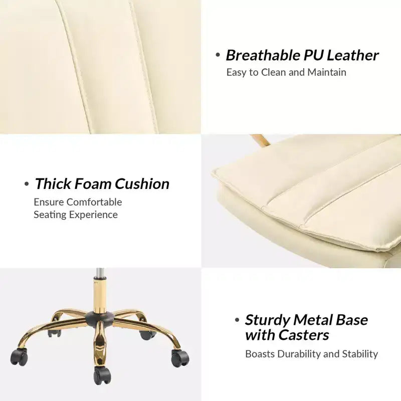 Chaise de bureau réglable en hauteur