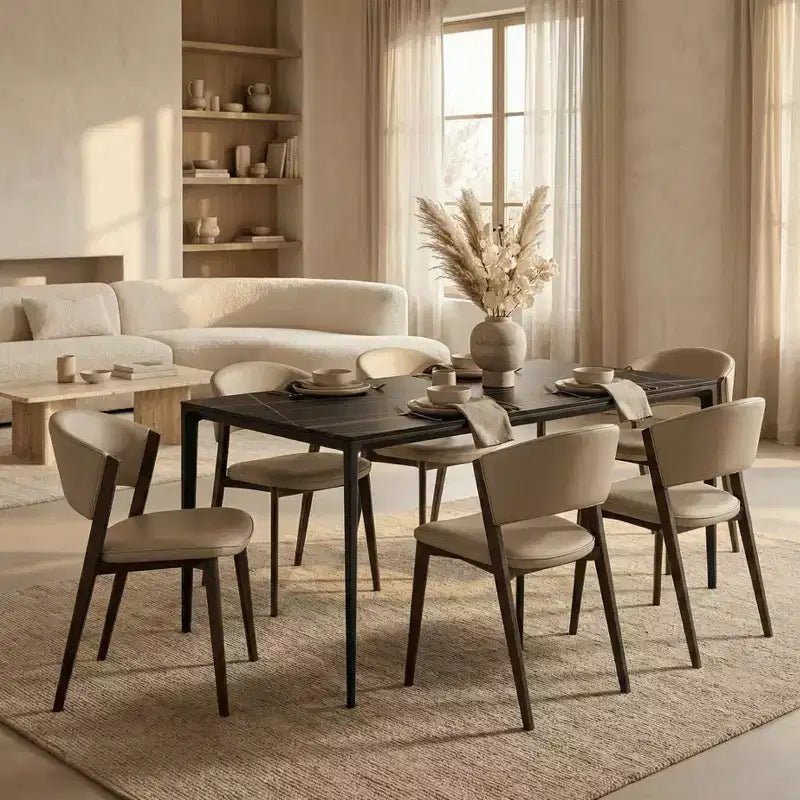 Chaises de salle à manger rembourrées