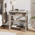 Table d'appoint avec station de recharge