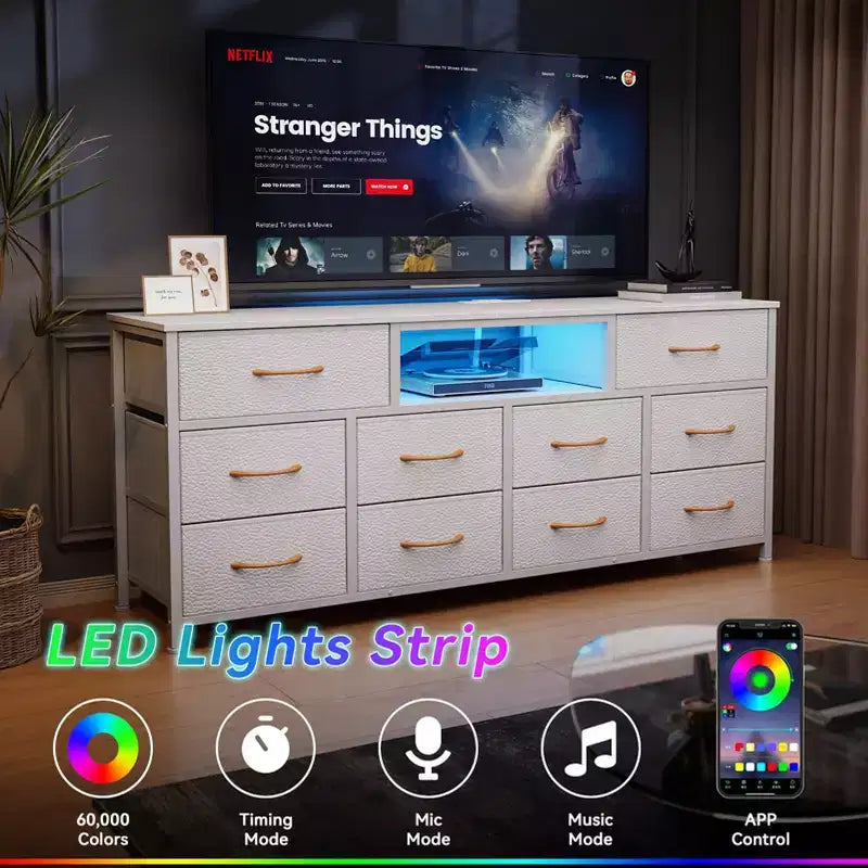 Meuble TV blanc