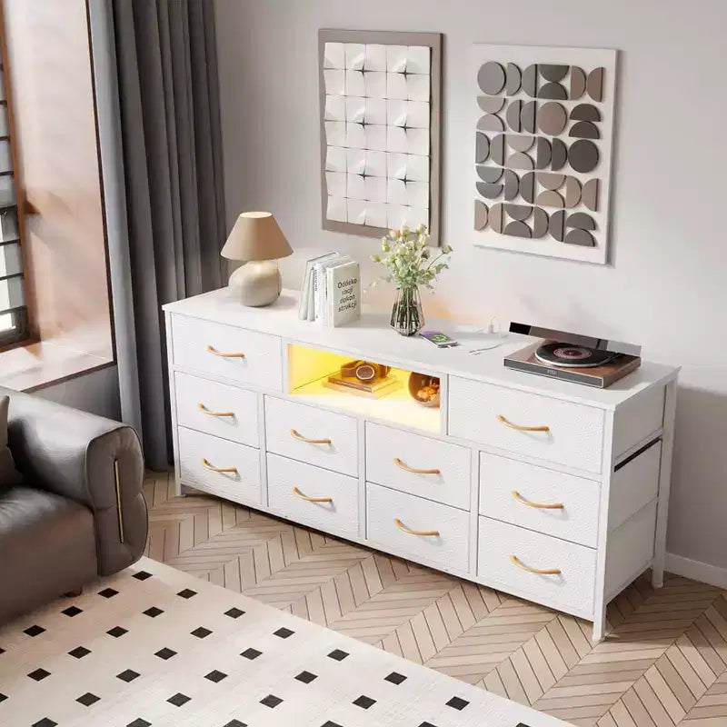 Meuble TV blanc