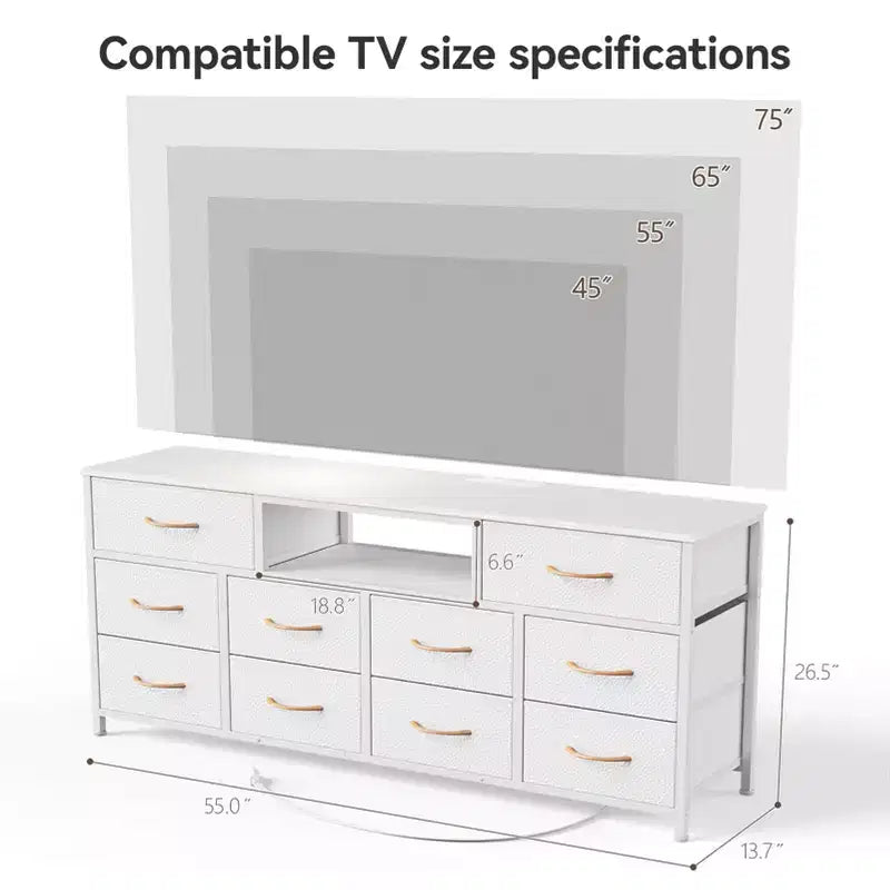 Meuble TV blanc