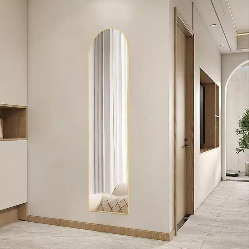 Miroir sur pied mural