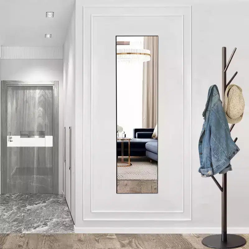 Miroir sur pied mural