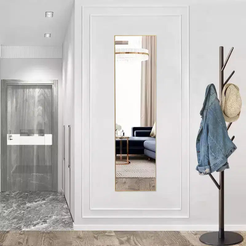 Miroir sur pied mural