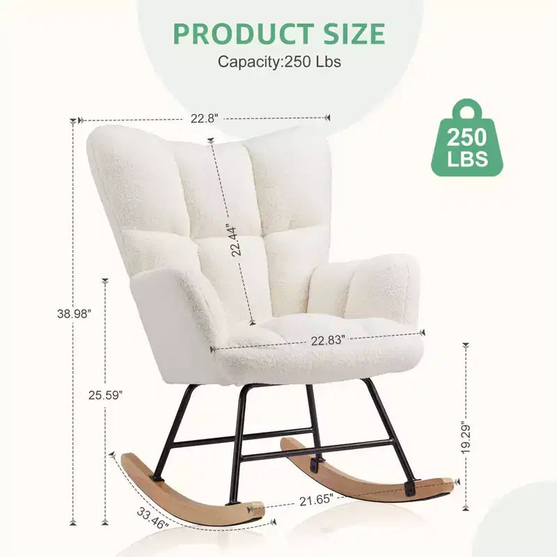 Fauteuil à bascule planeur