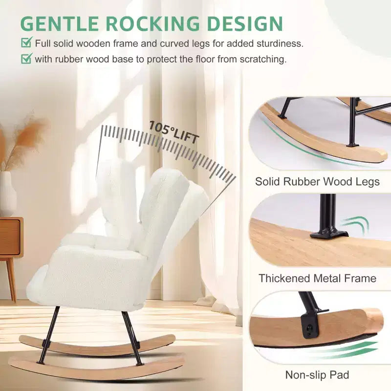 Fauteuil à bascule planeur