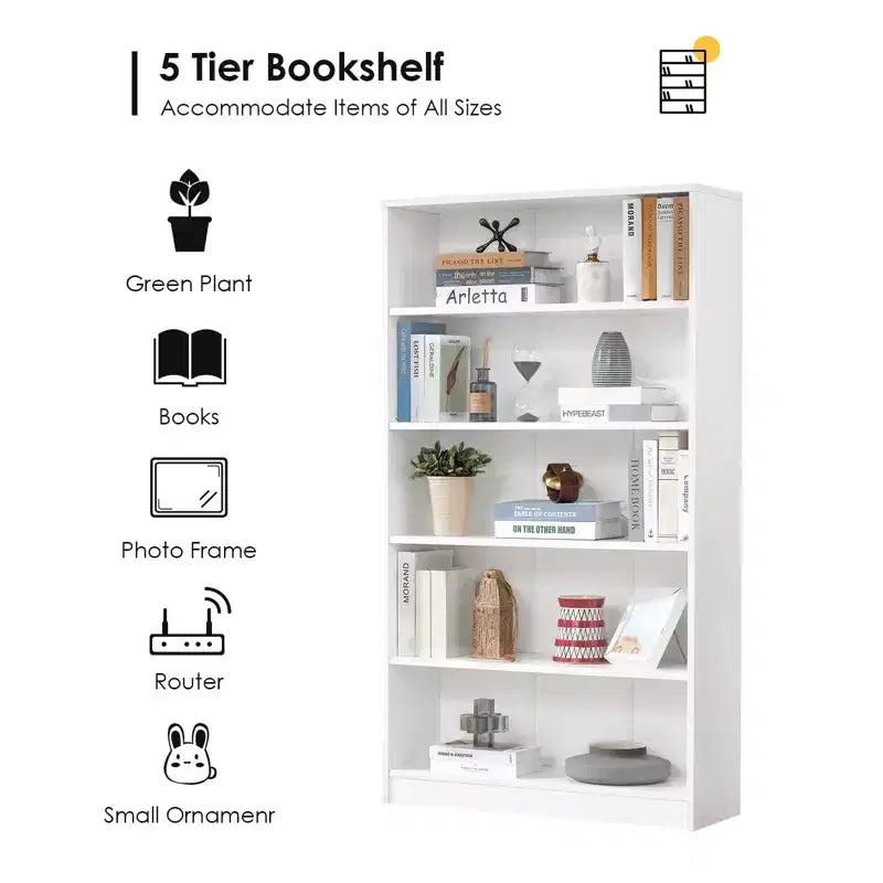 Étagère à livres en bois