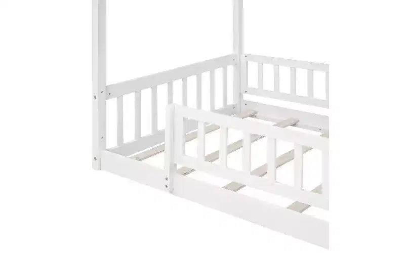 Lit de jeu et de couchage moderne pour enfant, taille double