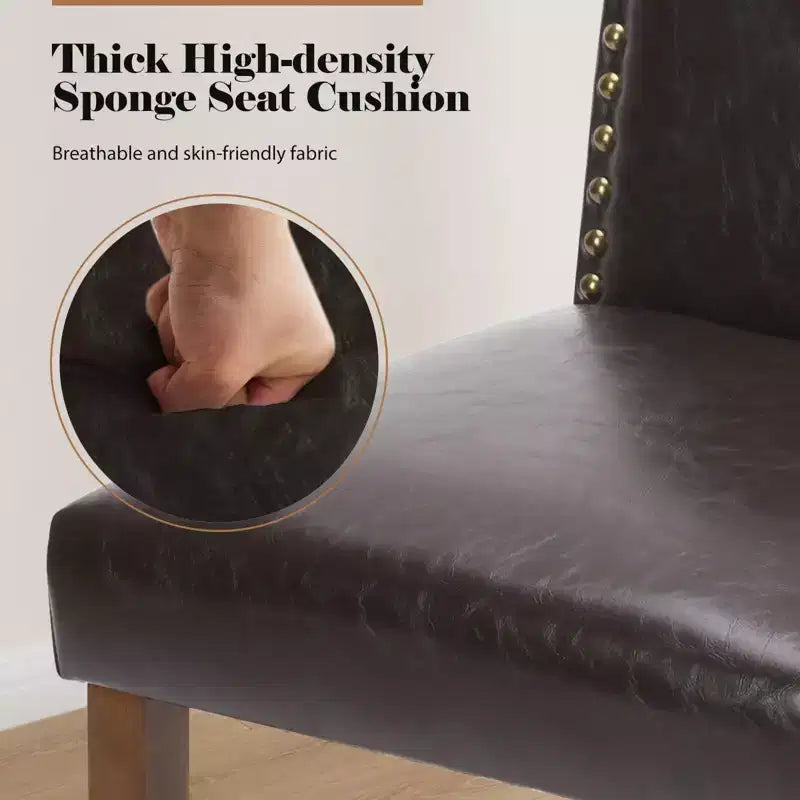 Chaises de salle à manger modernes sans accoudoirs
