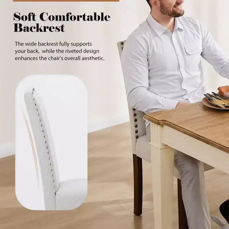 Chaises de salle à manger modernes sans accoudoirs