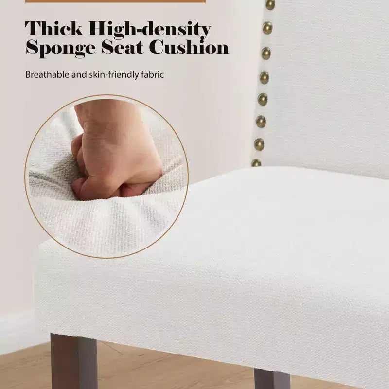 Chaises de salle à manger modernes sans accoudoirs