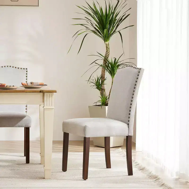 Chaises de salle à manger modernes sans accoudoirs