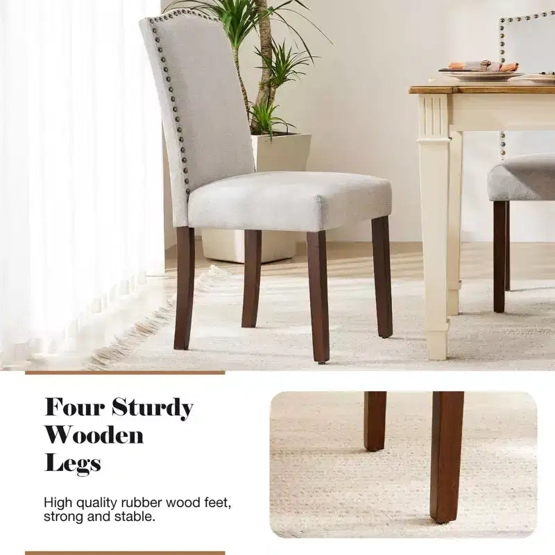 Chaises de salle à manger modernes sans accoudoirs