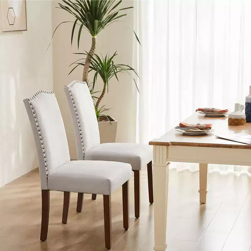 Chaises de salle à manger modernes sans accoudoirs