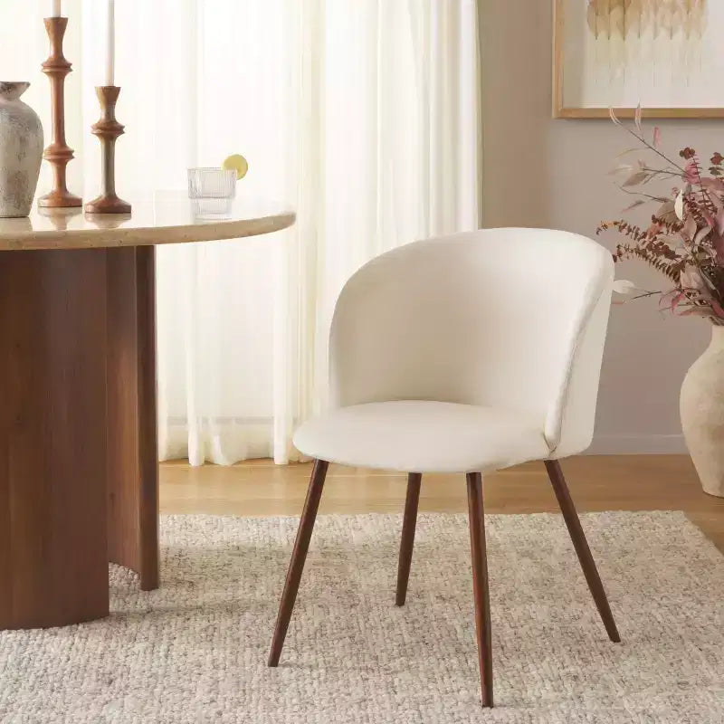 Chaise de salle à manger capitonnée