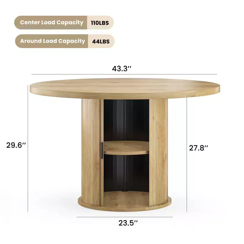 Table à manger ronde