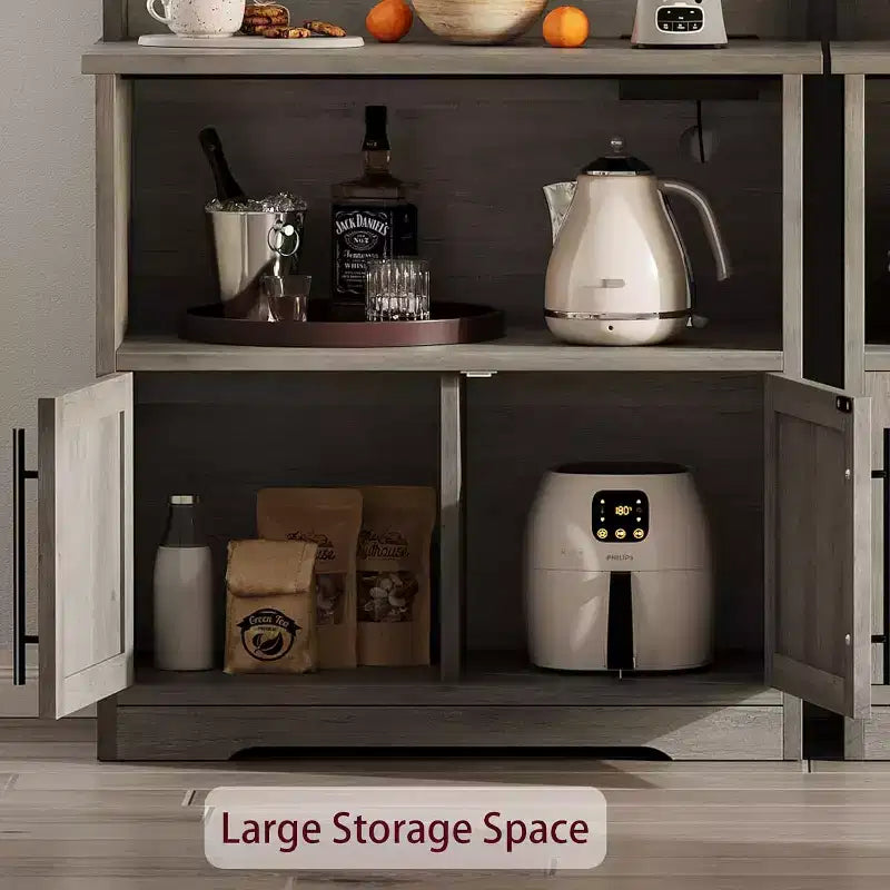Étagère de boulanger avec armoire de rangement
