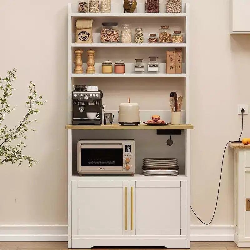 Étagère de boulanger avec armoire de rangement
