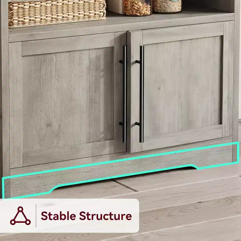 Étagère de boulanger avec armoire de rangement