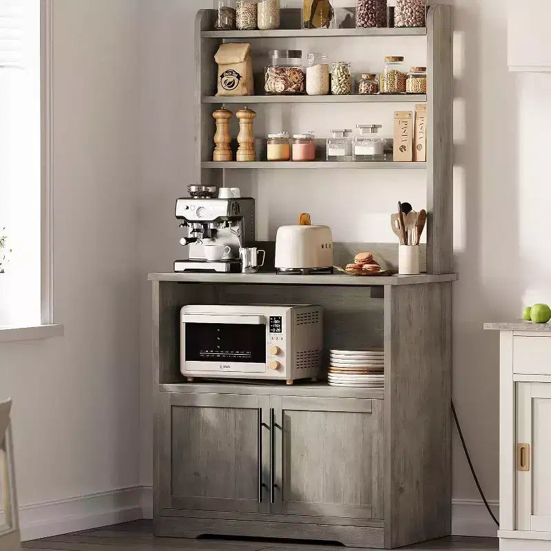 Étagère de boulanger avec armoire de rangement