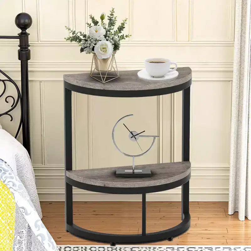 Table d'appoint demi-lune