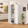 Armoire haute de rangement autoportante