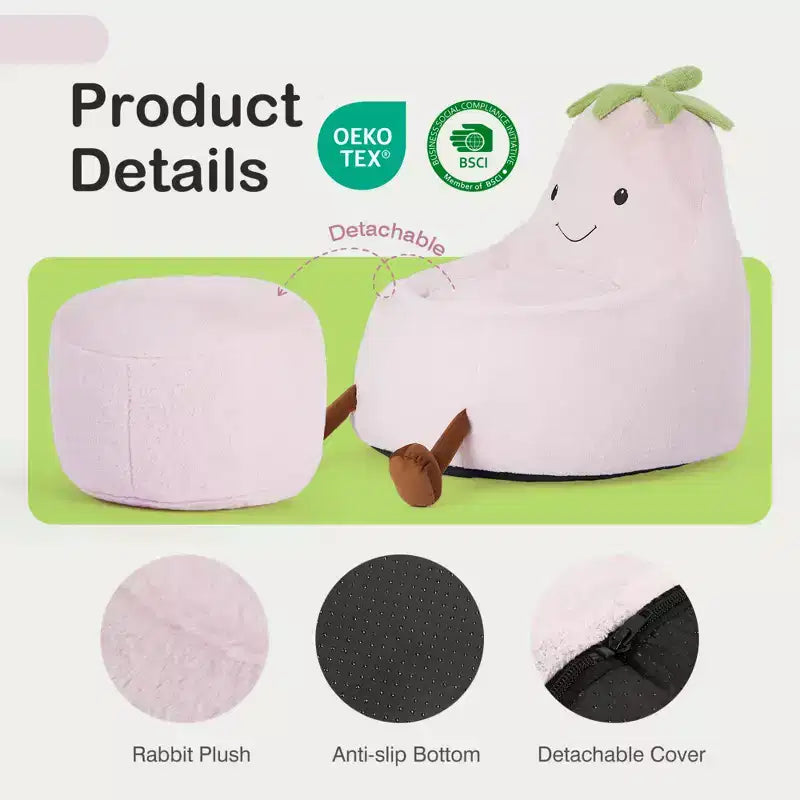 Canapé pouf pour enfants
