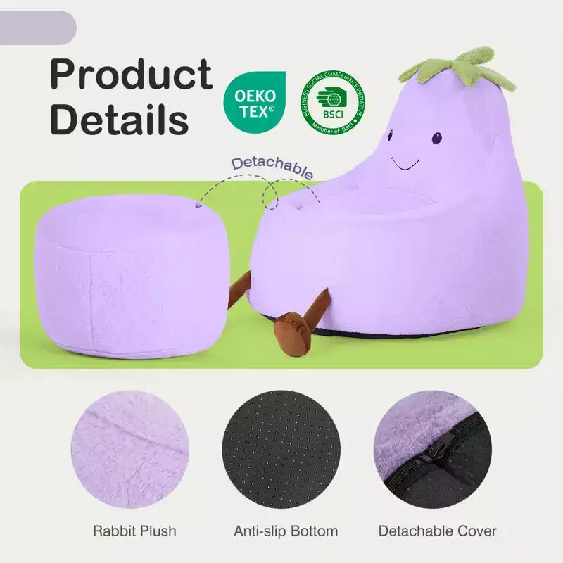 Canapé pouf pour enfants