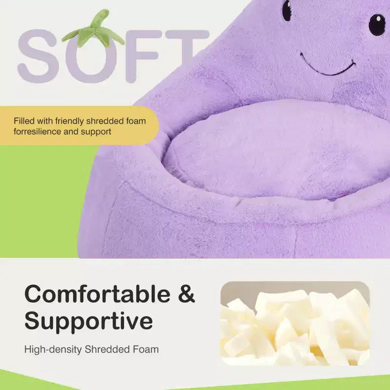 Canapé pouf pour enfants